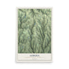 Map of Auburn, Susquehanna County, Pennsylvania, 12 x 18 inch unframed archival matte print