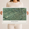 Map of Bald Eagle, Pennsylvania, 12 x 18 inch unframed archival matte print
