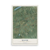 Map of Beaver, Snyder County, Pennsylvania, 12 x 18 inch unframed archival matte print