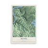 Map of Bethel, Armstrong County, Pennsylvania, 12 x 18 inch unframed archival matte print