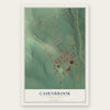 Cairnbrook, Pennsylvania map print, the full design