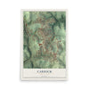 Map of Carrick, Pennsylvania, 12 x 18 inch unframed archival matte print