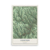 Map of Chartiers, Pennsylvania, 12 x 18 inch unframed archival matte print