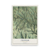 Map of Chatham, Pennsylvania, 12 x 18 inch unframed archival matte print