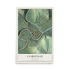 Map of Clarksville, Pennsylvania, 12 x 18 inch unframed archival matte print