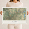Map of Clifton, Pennsylvania, 12 x 18 inch unframed archival matte print