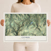 Map of Clymer, Tioga County, Pennsylvania, 12 x 18 inch unframed archival matte print