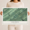Map of Cold Spring, Pennsylvania, 12 x 18 inch unframed archival matte print