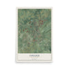 Map of College, Pennsylvania, 12 x 18 inch unframed archival matte print