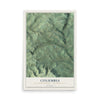 Map of Columbia, Bradford County, Pennsylvania, 12 x 18 inch unframed archival matte print