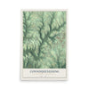 Map of Connoquenessing, Butler County, Pennsylvania, 12 x 18 inch unframed archival matte print