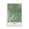 Map of Cumru, Pennsylvania, 12 x 18 inch unframed archival matte print