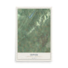 Map of Dover, York County, Pennsylvania, 12 x 18 inch unframed archival matte print