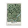 Map of Dunnstable, Pennsylvania, 12 x 18 inch unframed archival matte print