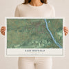 Map of East Buffalo, Pennsylvania, 12 x 18 inch unframed archival matte print