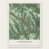 Gastonville, Pennsylvania map print, the full design