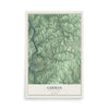 Map of German, Pennsylvania, 12 x 18 inch unframed archival matte print