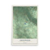 Map of Greenwood, Crawford County, Pennsylvania, 12 x 18 inch unframed archival matte print