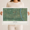 Map of Gregg, Union County, Pennsylvania, 12 x 18 inch unframed archival matte print