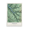Map of Hamilton, McKean County, Pennsylvania, 12 x 18 inch unframed archival matte print