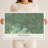 Map of Heidelberg, Berks County, Pennsylvania, 12 x 18 inch unframed archival matte print