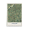 Map of Heidelberg, Lehigh County, Pennsylvania, 12 x 18 inch unframed archival matte print