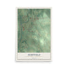 Map of Hempfield, Mercer County, Pennsylvania, 12 x 18 inch unframed archival matte print