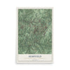 Map of Hempfield, Westmoreland County, Pennsylvania, 12 x 18 inch unframed archival matte print