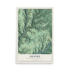 Map of Hickory, Forest County, Pennsylvania, 12 x 18 inch unframed archival matte print