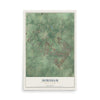 Map of Horsham, Pennsylvania, 12 x 18 inch unframed archival matte print