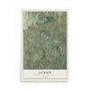Map of Jackson, Monroe County, Pennsylvania, 12 x 18 inch unframed archival matte print