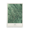 Map of Jay, Pennsylvania, 12 x 18 inch unframed archival matte print