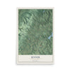 Map of Jenner, Pennsylvania, 12 x 18 inch unframed archival matte print