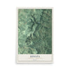 Map of Juniata, Blair County, Pennsylvania, 12 x 18 inch unframed archival matte print