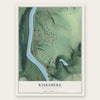 Kiskimere, Pennsylvania map print, the full design