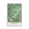 Map of Kiskiminetas, Pennsylvania, 12 x 18 inch unframed archival matte print