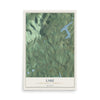 Map of Lake, Luzerne County, Pennsylvania, 12 x 18 inch unframed archival matte print