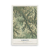 Map of Liberty, McKean County, Pennsylvania, 12 x 18 inch unframed archival matte print