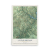 Map of Little Britain, Pennsylvania, 12 x 18 inch unframed archival matte print