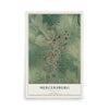 Map of Mercersburg, Pennsylvania, 12 x 18 inch unframed archival matte print