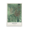 Map of Mohnton, Pennsylvania, 12 x 18 inch unframed archival matte print