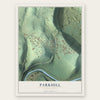 Parkhill, Pennsylvania map print, the full design