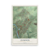 Map of Plymouth, Montgomery County, Pennsylvania, 12 x 18 inch unframed archival matte print