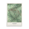 Map of Radnor, Pennsylvania, 12 x 18 inch unframed archival matte print