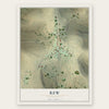 Rew, Pennsylvania map print, the full design