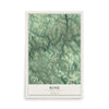 Map of Rose, Pennsylvania, 12 x 18 inch unframed archival matte print
