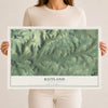 Map of Rutland, Pennsylvania, 12 x 18 inch unframed archival matte print