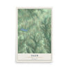Map of Salem, Clarion County, Pennsylvania, 12 x 18 inch unframed archival matte print