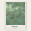 Schoeneck, Pennsylvania map print, the full design