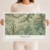 Map of Sergeant, Pennsylvania, 12 x 18 inch unframed archival matte print